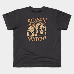 Season of the Witch Halloween Kids T-Shirt